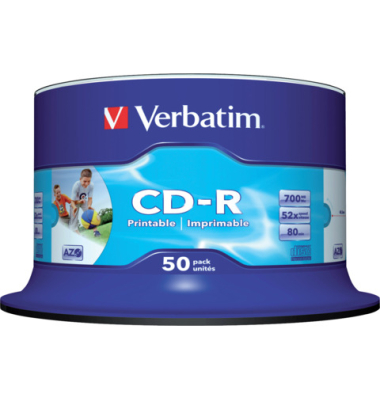 CD Rohling 700Mb80min 50ST