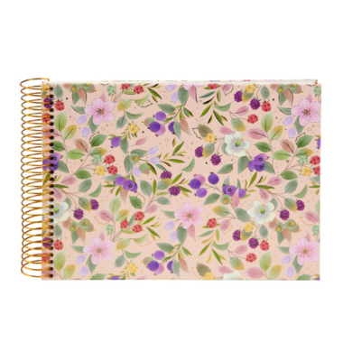 Fotospiralbuch Blissful Blossom mango