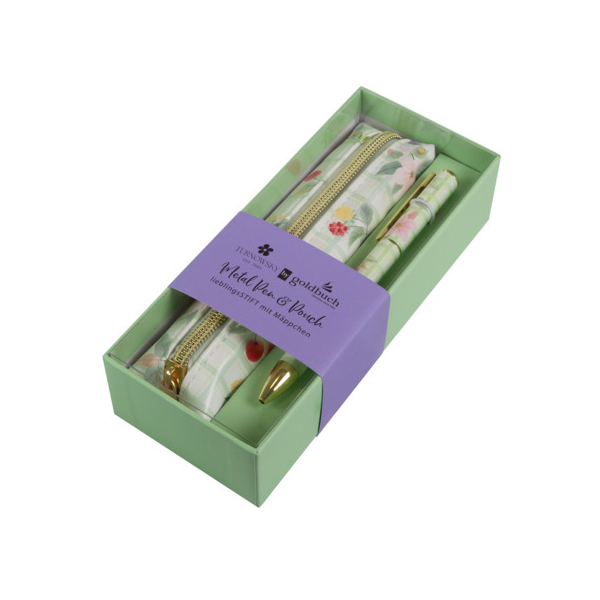 TURNOWSKY Schreibgeräteset Blissful Blossom 4009835467572 TURNOWSKY
