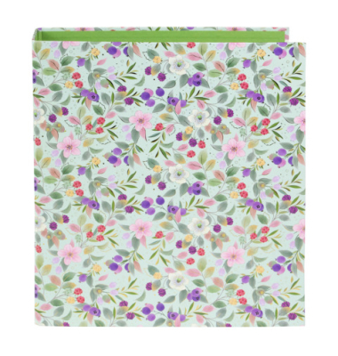 Ordner A480mm Blissful Blossom green
