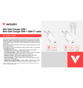 Netzadapter GAN Mini 20W wei&szlig;