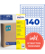 Universaletiketten 15x15 PPWR wei&szlig;
