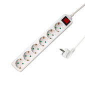 Steckdosenleiste MRCS206, 1,4, wei&szlig;