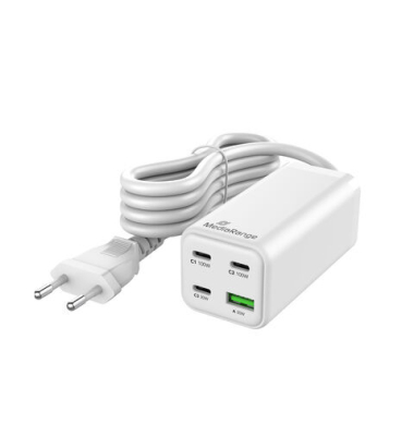 Ladeger&auml;t +Kabel 1x USB-A  3x USB-C