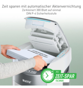 Aktenvernichter IQ OptiMax Office 300, 8042-00-00, Partikelschnitt (P-4)