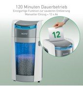 Aktenvernichter IQ OptiMax Office Pro 600, 8044-00-00, Partikelschnitt (P-4)