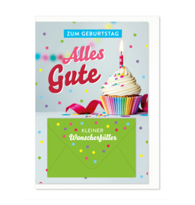 Geburtstagskarte Geldschein