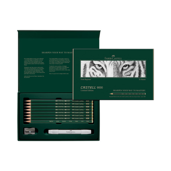 5 Stück Alpedia Graphitstift 10-tlg.Lim. Edition 9000 4005401190677 Alpedia