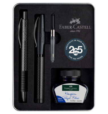 Geschenkset 3-tlg.  Essentio Carbon