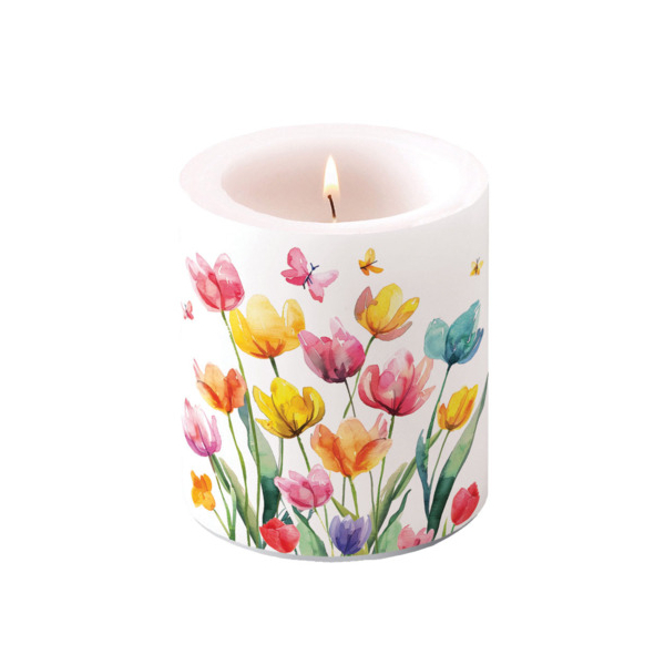Ambiente Kerze 19321375 Fantasy flowers  8712159237436 Ambiente