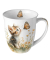 Kaffeebecher0.4l K&auml;tzchen und Schmetterl