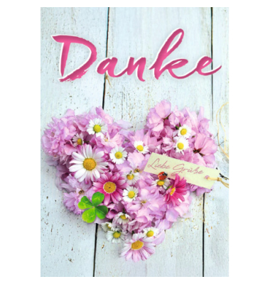 Danke Karte