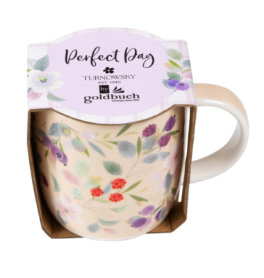 Kaffeetasse Blissful Blossom mango