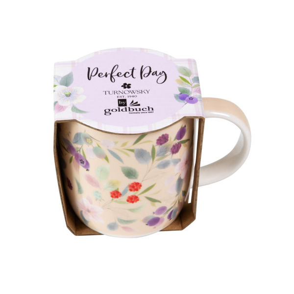 TURNOWSKY Kaffeetasse Blissful Blossom mango 4009835465592 TURNOWSKY