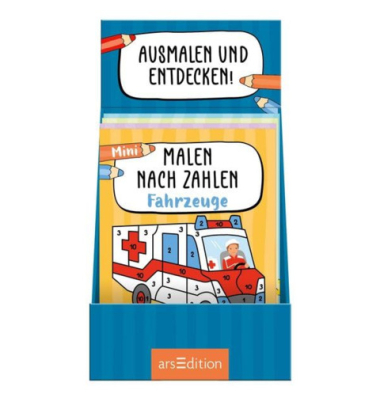 Malblock Malen nach Zahlen Minis