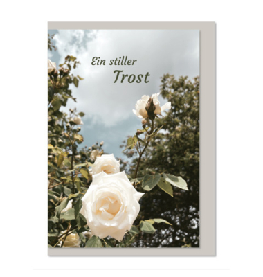 Trauerkarten 04-685 verschiedene Farben