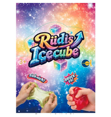 Quetschfigur Icecube sortiert