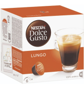 Kaffeekapseln Dolce Gusto Caffee Lungo 005219842E, 16 St&uuml;ck, Kapseln im Portionskarton