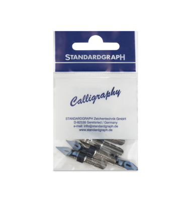 Zierschriftfeder 0,5mm silber