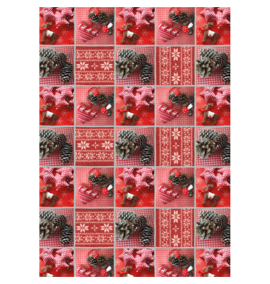 Weihnachtlicher Offset Secarerolle Premium