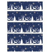 Weihnachtlicher Offset Secarerolle Premium
