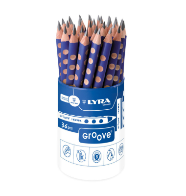 Bleistift, L1875360, H&auml;rte B, blau