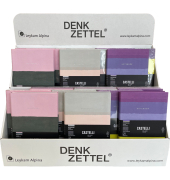 Notizbuch SO37, Stripes, farbig sortiert, A6, liniert, 80g, 96 Blatt / 192 Seiten