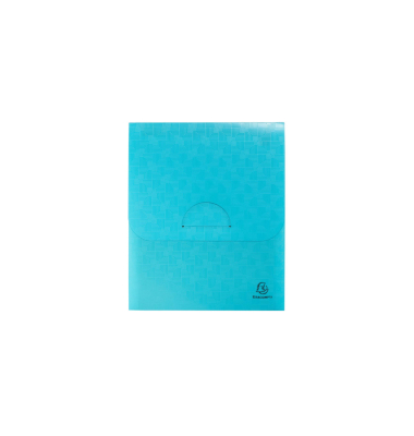 F&auml;chermappe Pop'N Co 55799E, blau, A4, 6 F&auml;cher