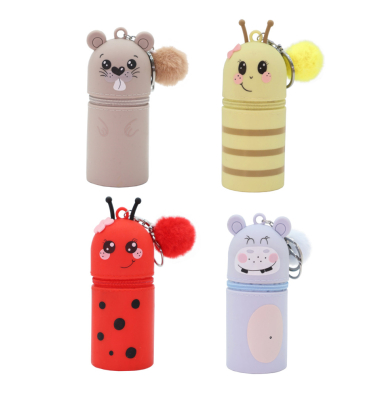 Mini Silikon Schl&uuml;sselanh&auml;nger
