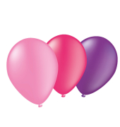 Luftballons rosalila 8er Pack