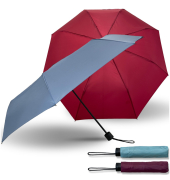 Regenschirm Mini Damen UNI-Farben dezent