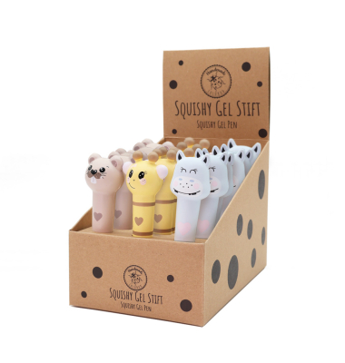 Gel Stift Lucy Animals 18 Er