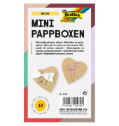 Geschenkbox mini 10ST natur