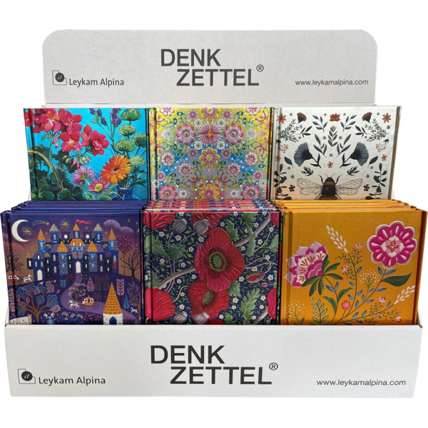 24 Stück FLAME TREE Notizbuch SO38, mehrfarbig, A5, liniert, 80g, 72 Blatt / 144 Seiten  FLAME TREE