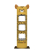 Bodendisplay Leopard Leer Animal Earse I