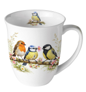 Kaffebecher 0,4l Vogelfreunde