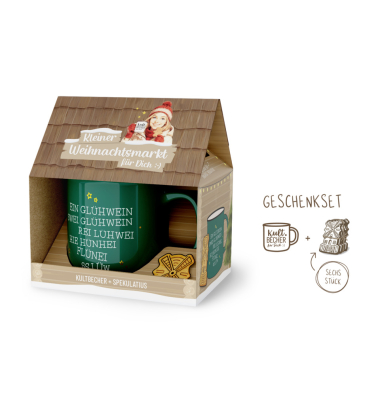 Geschenkset 1 Gl&uuml;hw. Sch&ouml;ne Weihnachtlicher 