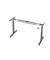 Sitz-Steh-Schreibtischgestell VXDSM VXDSM19G/G, elektrisch h&ouml;henverstellbar, 63-127cm (H), T-Fu&szlig;-Gestell, graphit
