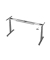 Sitz-Steh-Schreibtischgestell VXDSM VXDSM20G/G, elektrisch h&ouml;henverstellbar, 63-127cm (H), T-Fu&szlig;-Gestell, graphit
