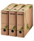 Archivbox ECO 623916, R&uuml;ckenbreite: 80 mm, f&uuml;r A4, braun