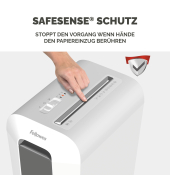 Aktenvernichter Powershred LX65, 100110076, Partikelschnitt 4x40mm (P-4), bis 10 Blatt