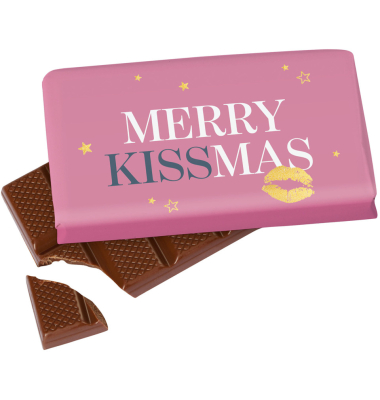 Schokolade Merry Kissmas
