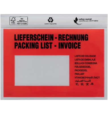 Begleitpapiertaschen UNIPACK 986264 C6 selbstklebend 