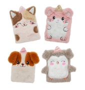 VE Pl&uuml;sch Notizbuch Party Animals, A5