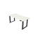 Sitz-Steh-Schreibtisch Move heavy duty, elektrisch h&ouml;henverstellbar, 75-125cm (H), 180x80cm (BxT), rechteckig, wei&szlig; / anthrazit