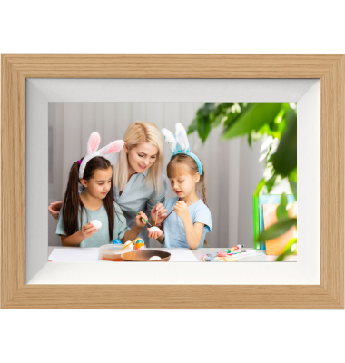 Braun DigiFrame 10W WiFi buche 25,7cm (10,1 )