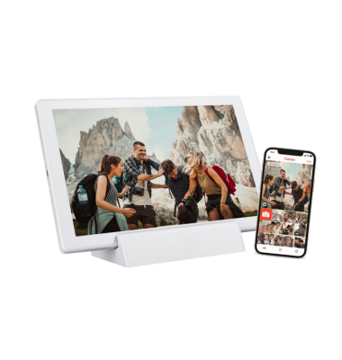 Braun DigiFrame 1011 WiFi mobil 25,7cm (10,1) weiss