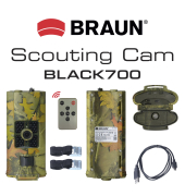 Braun Scouting Cam Black700