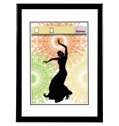 Madrid schwarz        20x30 Kunststoff                 66487