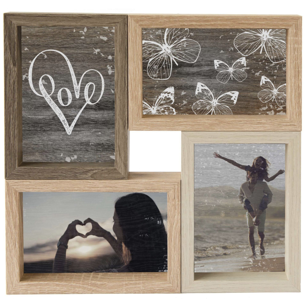 Nielsen Design Nielsen Collage Mixed Colours 4 4x10x15 Holz Gal. bunt   8999348 4012292513782 Nielsen Design